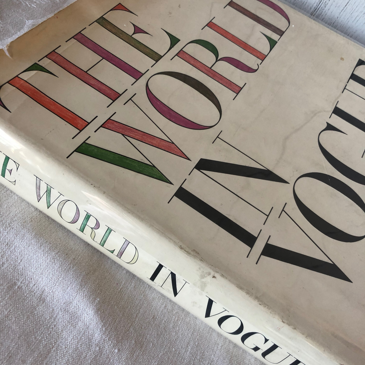 1963 THE WORLD IN VOGUE EDITED BY VIKING & VOGUE BOOK - GREAT PHOTOS - I  795 